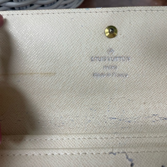 LOUIS VUITTON DAMIER AZUR WALLET - Picture 6 of 11